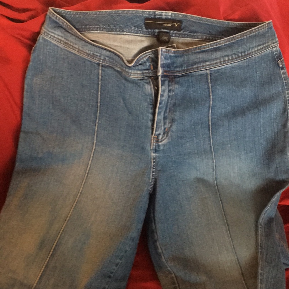 Vintage Venezia Women's Jeans Flare bottoms…size 20 Tall.